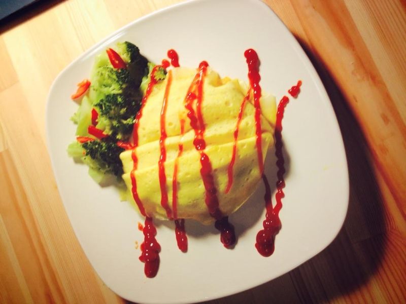 金黃營養蛋包飯