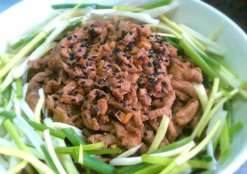 京醬肉絲