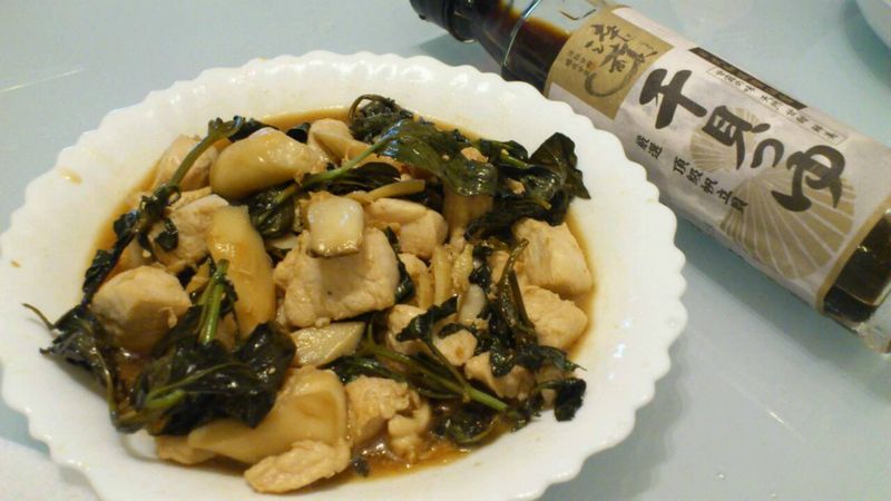 三杯雞丁杏菇 --時間淬釀的甘露之味