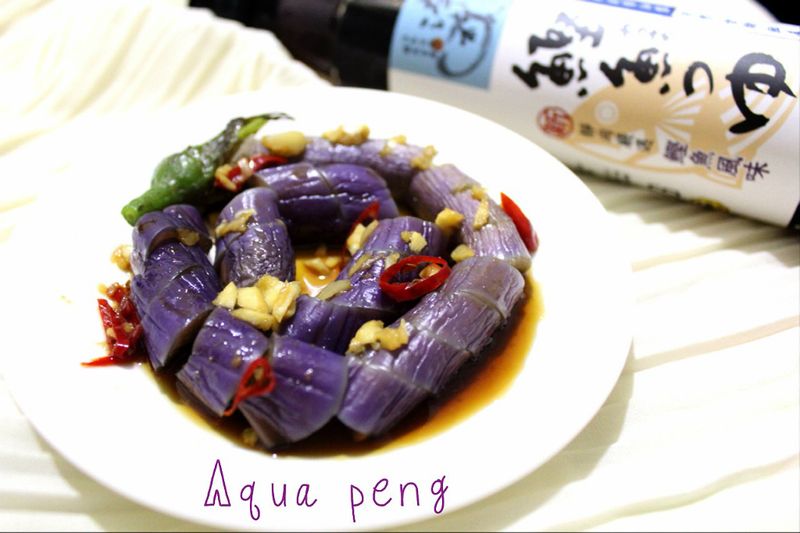 醬拌蒸茄子│時間淬釀的甘露之味