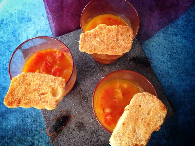 南瓜墨西哥餅皮湯 Pumpkin Tortilla Soup