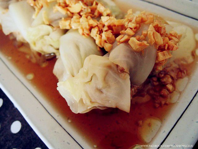 蒸包菜肉卷