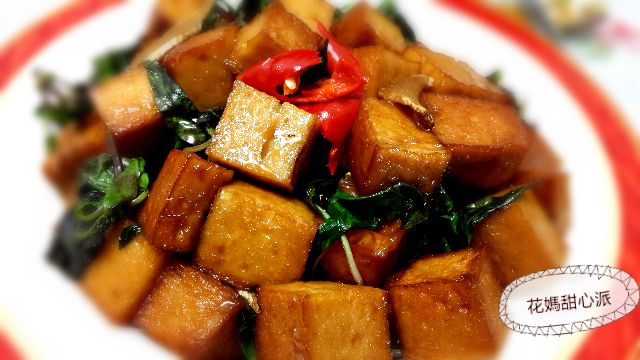 三杯百頁豆腐