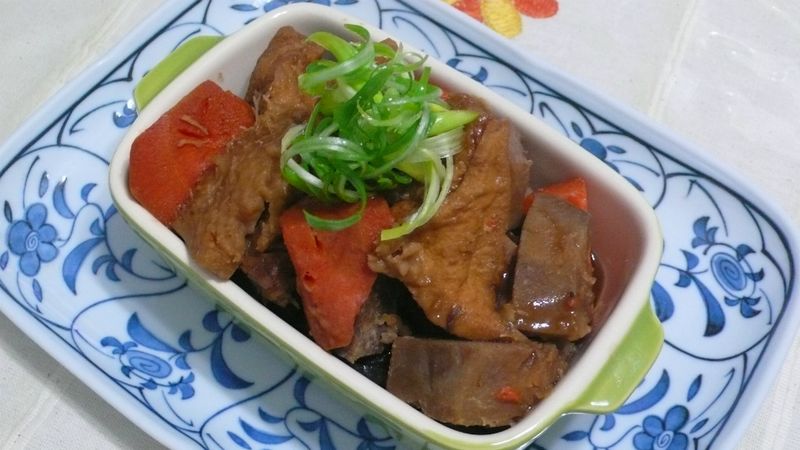 lanni 素燒油豆腐芋頭