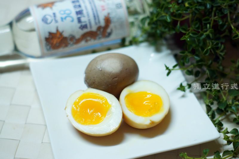 金門高粱飄香料理~梁心蛋(金門高梁酒酒蛋)