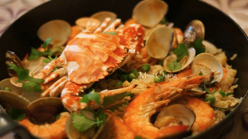 Mimi♥花蟹海鮮燉飯