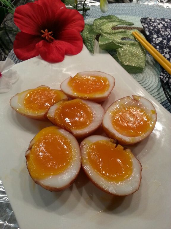 煙熏糖心蛋