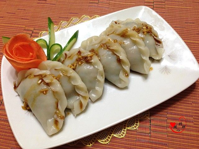 韭菜米餃
