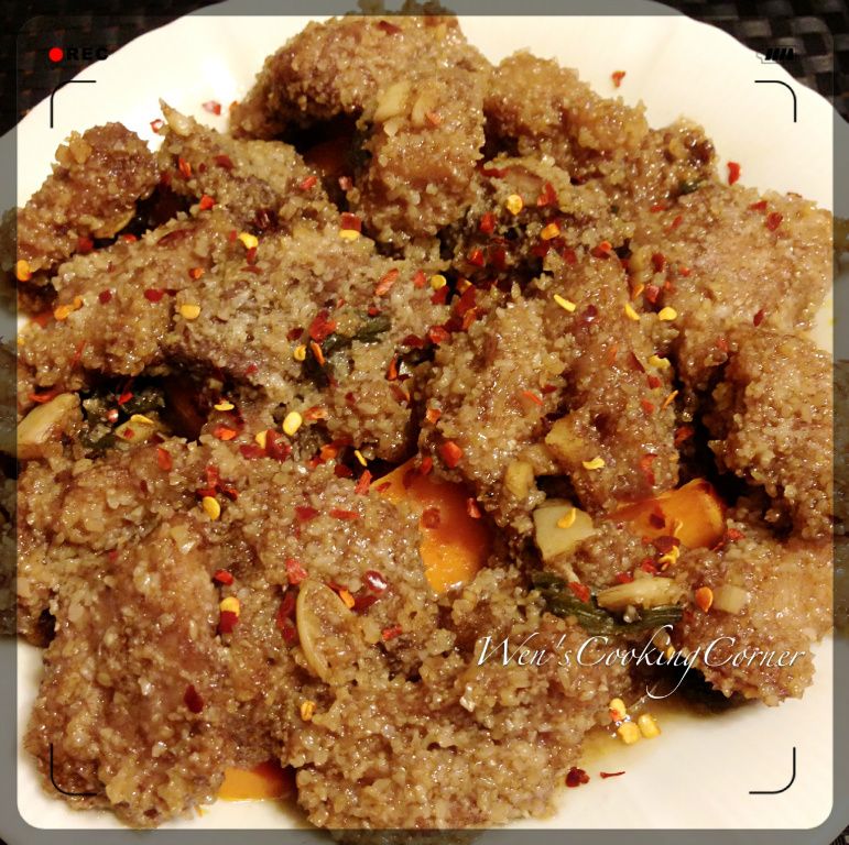 婆婆的招牌菜-粉蒸肉
