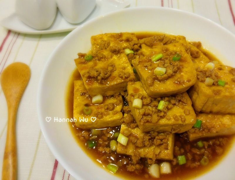 肉末燒豆腐