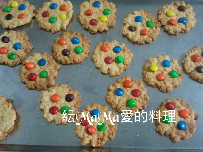 M&M燕麥餅乾