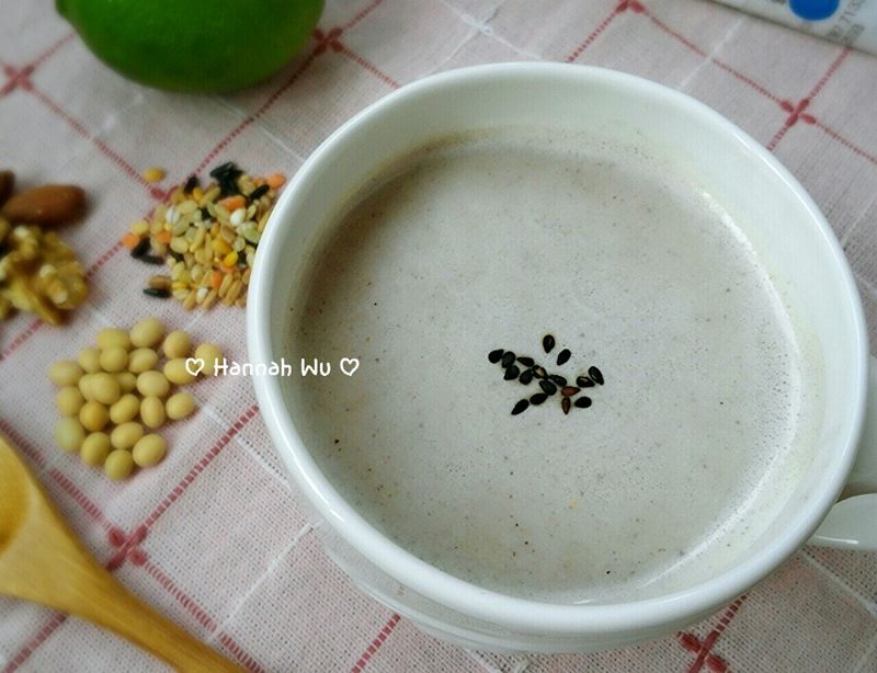 黃豆五穀米漿