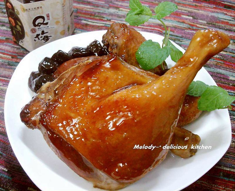 有機Q梅蜜汁封鴨「臺東農產好料理」
