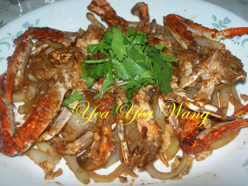 [金門高梁飄香料理]沙茶金門蟹