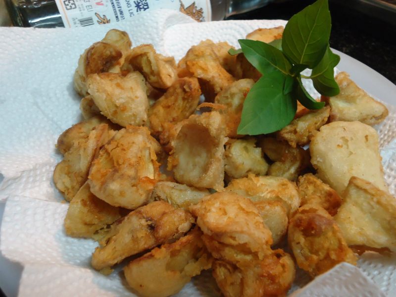 『金門高粱飄香料理』-鹽酥杏鮑菇