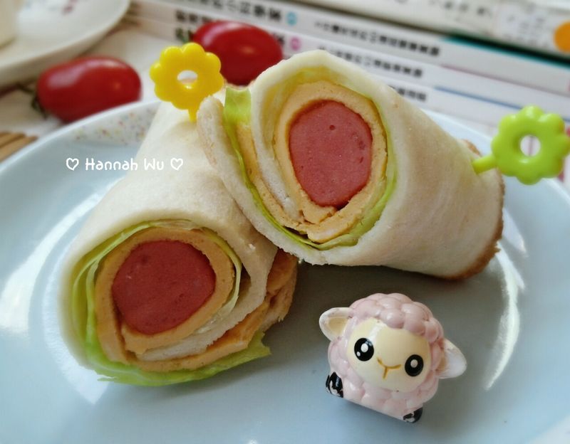 熱狗吐司捲