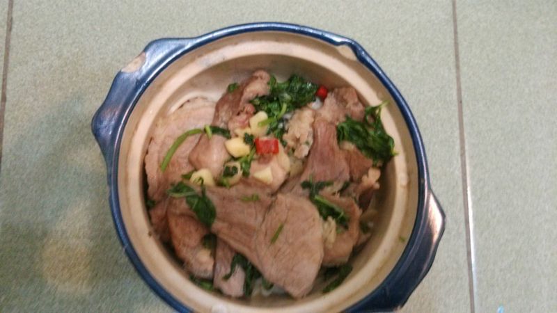 香辣炒豬肉片