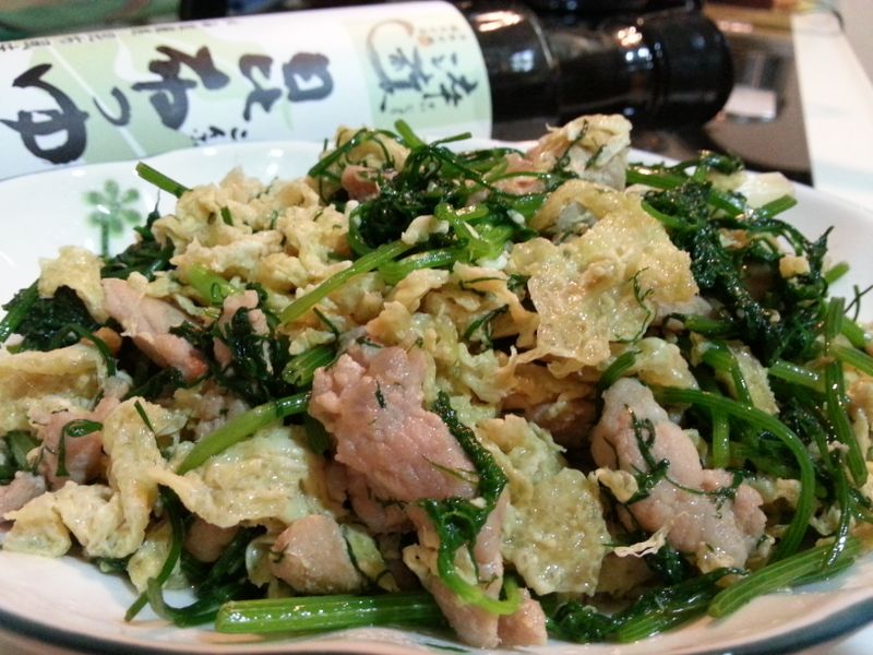 茴香炒肉片 ---時間淬釀的甘露之味