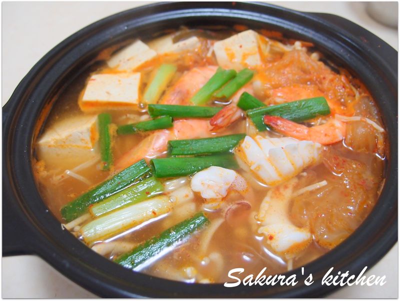 ♥我的手作料理♥泡菜豆腐鍋