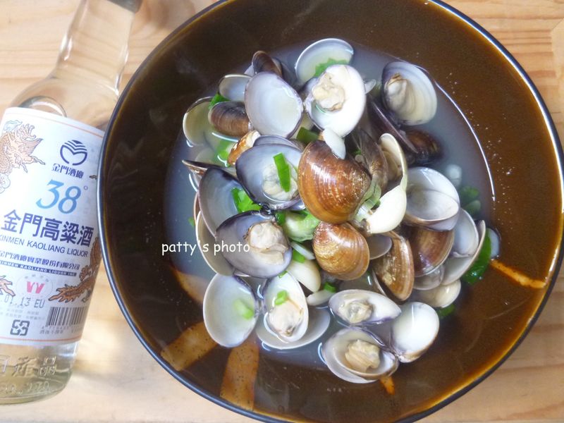 【金門高粱飄香料理】高粱蒸蛤蜊