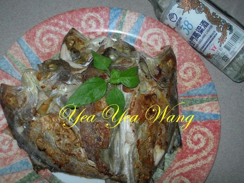 [金門高梁飄香料理]酒香煎油甘
