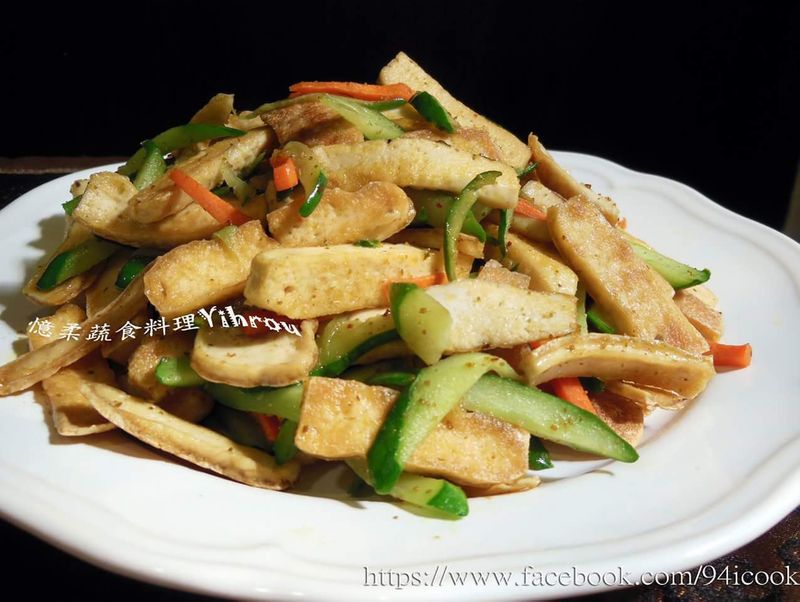 ♥憶柔蔬食♥七味粉炒豆干