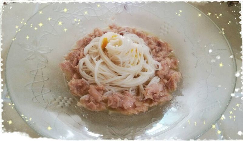 鮪魚冷麵-泰山橄欖油