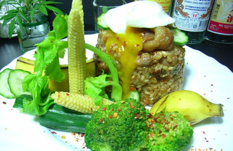 金鑲雞米飯【金門高粱飄香料理】