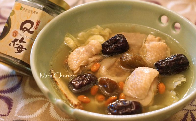 Mimi♥有機Q梅紅棗雞湯【臺東農產好料理】