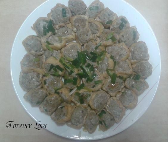 超簡單 - 豆卜釀鯪魚肉