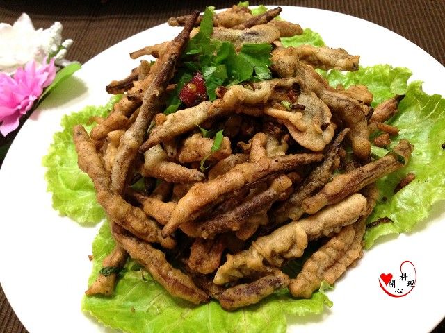 【臺東農產好料理]鹽酥金針花(可素食)