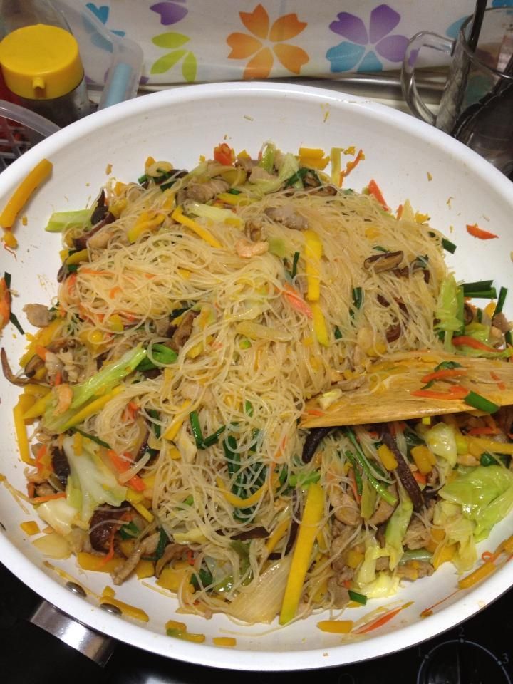 炒金瓜米粉