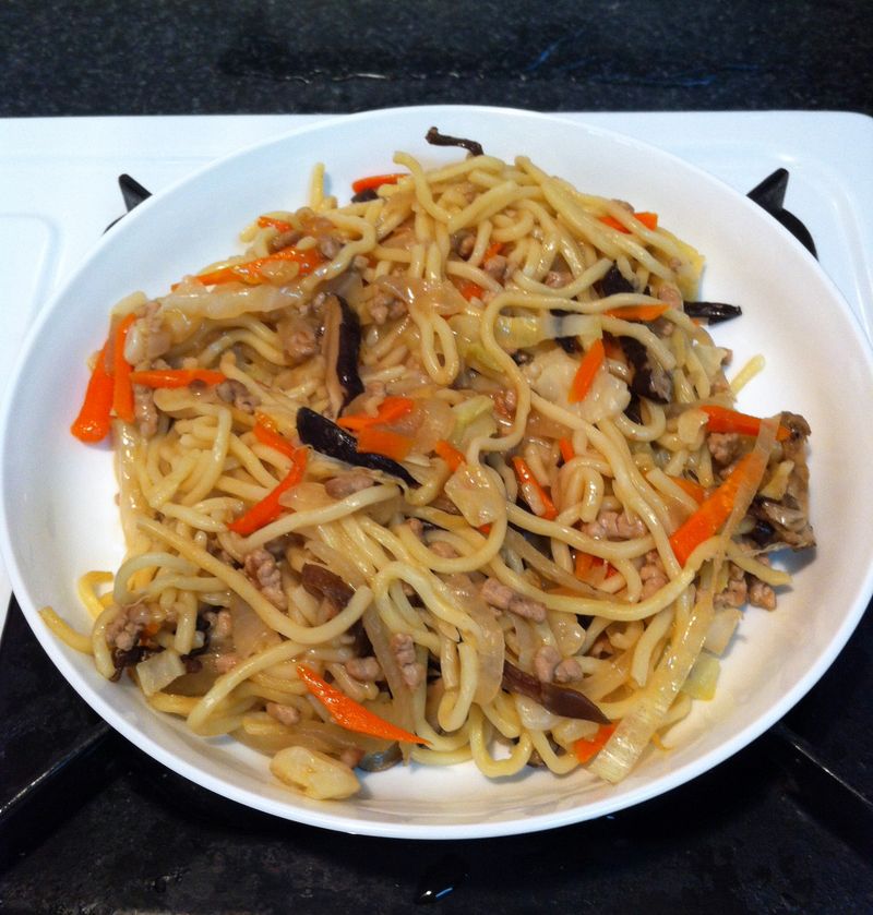 烏醋炒麵
