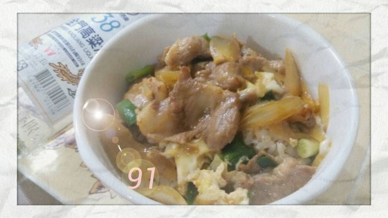 金門高粱飄香料理-豬肉丼飯