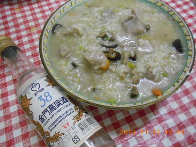 [金門高粱飄香料理]香菇芋頭粥