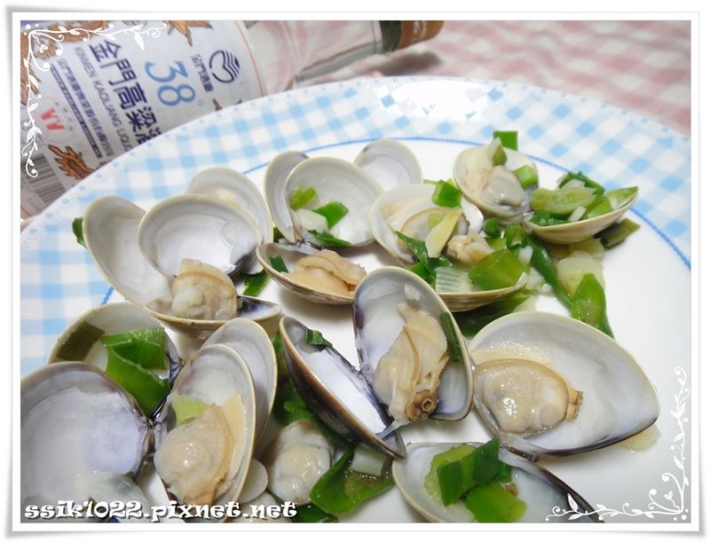 酒香蛤蜊 ♪ 金門高粱飄香料理