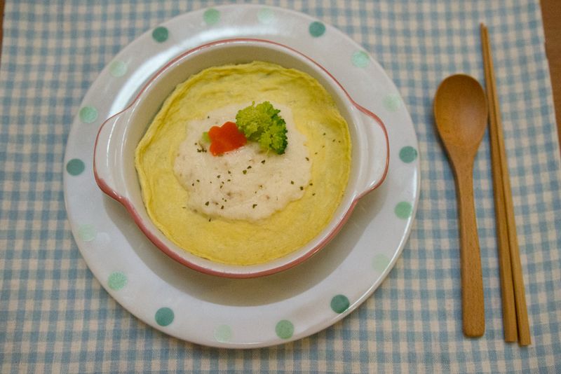 【吳双の愛妻料理】-活力山藥茶碗蒸