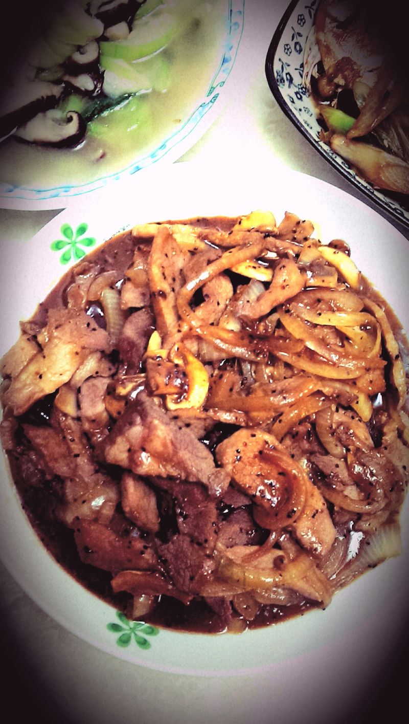 黑胡椒松板豬