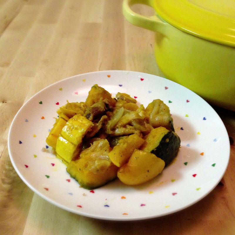 金黃蔬菜燉雞