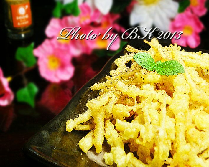 酥炸金針菇