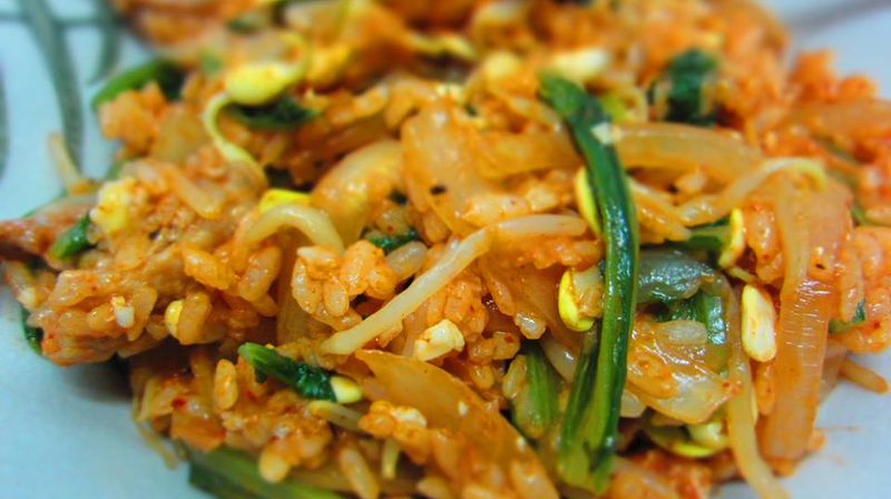 野菜拌飯