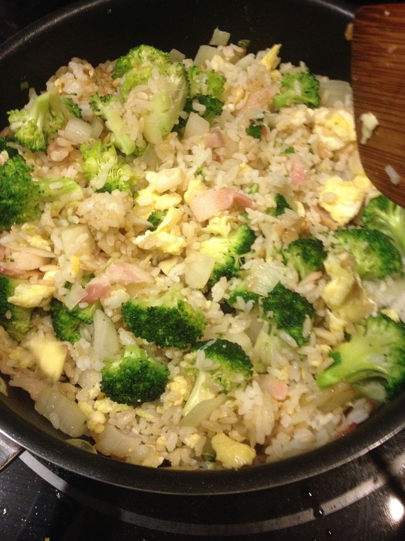 培根蛋炒飯