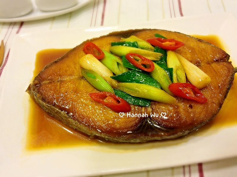 蒜苗燒吐魠魚