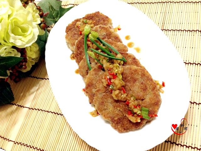 山藥肉餅煎