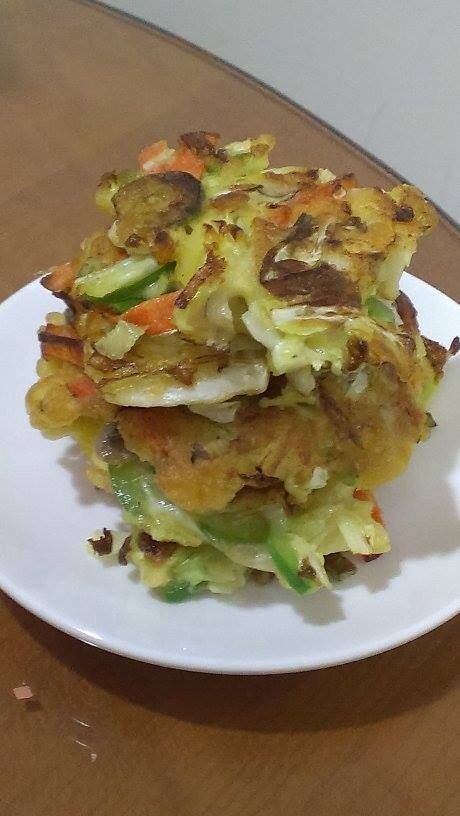 田園農家趣—自裁自足高麗菜什錦煎餅