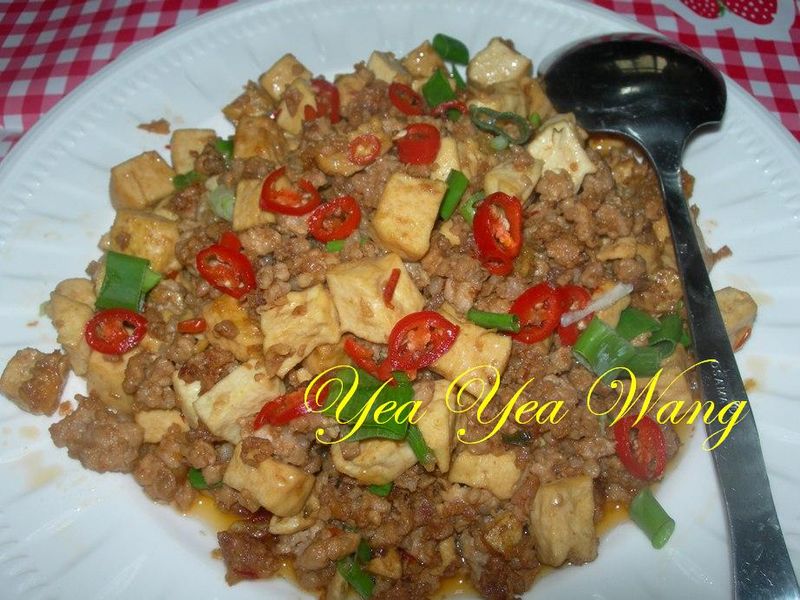 辣乾丁炒肉末