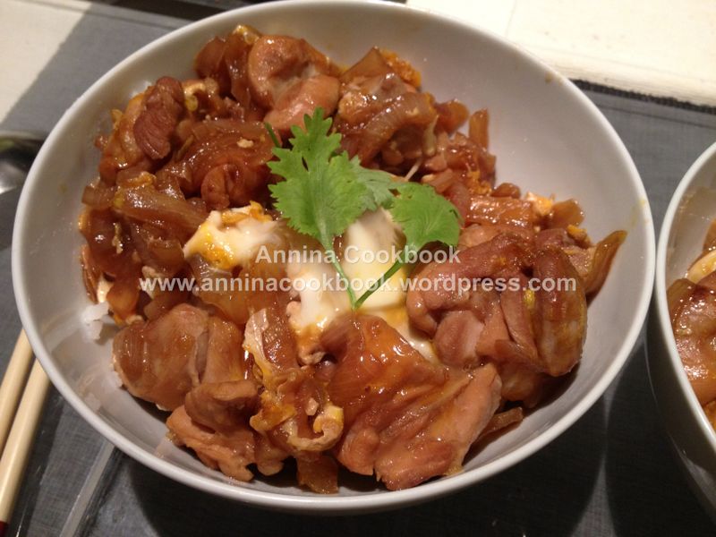 超簡單!雞肉親子丼