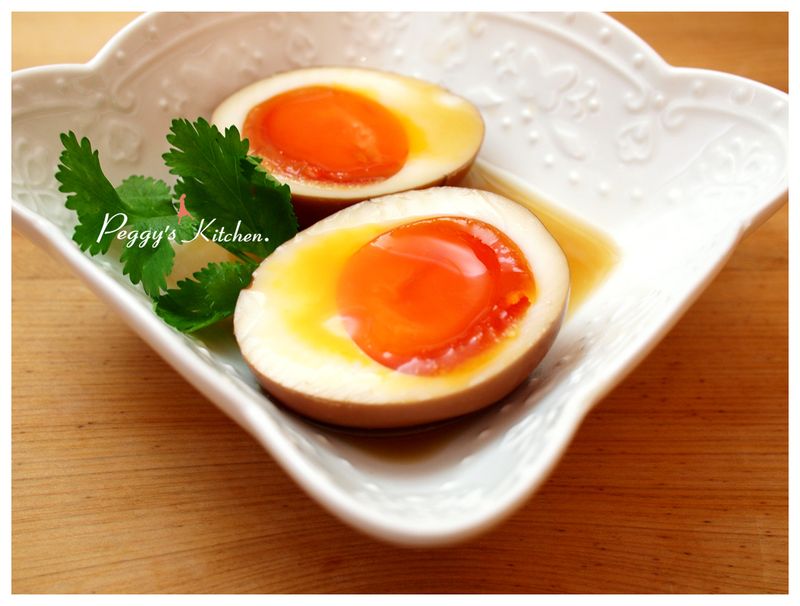 《Peggy廚房》紅玉紅茶溏心蛋
