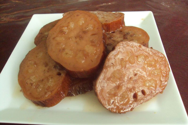 桂花糯米藕