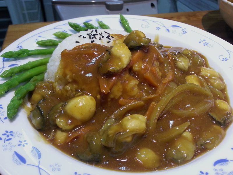 安永鮮物鮮蚵家常料理-鮮蚵咖哩燴飯